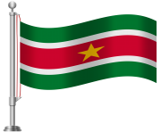 Suriname Flag PNG Clip Art