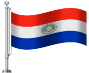 Paraguay Flag PNG Clip Art