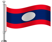 Laos Flag PNG Clip Art