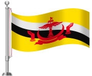 Brunei Flag PNG Clip Art