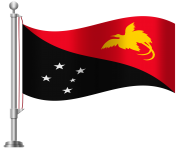 Papua New Guinea Flag PNG Clip Art