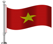 Vietnam Flag PNG Clip Art