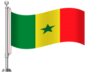 Senegal Flag PNG Clip Art