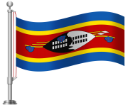 Swaziland Flag PNG Clip Art