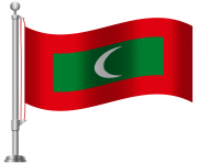 Maldives Flag PNG Clip Art