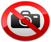 No Photography Prohibition Sign PNG Clipart
