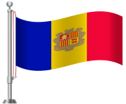 Andorra Flag PNG Clip Art