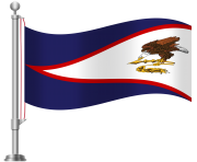 American Samoa Flag PNG Clip Art
