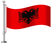 Albania Flag PNG Clip Art