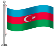 Azerbaijan Flag PNG Clip Art