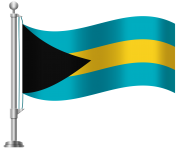 Bahamas Flag PNG Clip Art