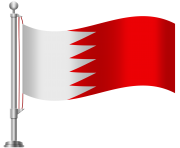Bahrain Flag PNG Clip Art