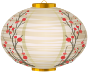 Chinese Lantern White PNG Clip Art