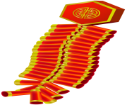 Chinese Firecrackers PNG Clip Art