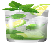 Transparent Cocktail Mojito PNG Clipart