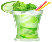 Transparent Mojito Cocktail PNG Clipart