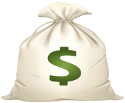 Bag of Money PNG Clipart