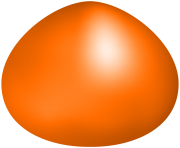 Orange Easter Egg PNG Clip Art