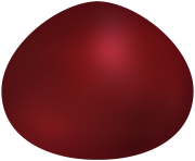 Dark Red Easter Egg PNG Clip Art