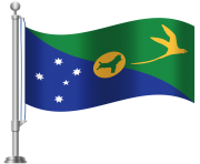 Christmas Island Flag PNG Clip Art