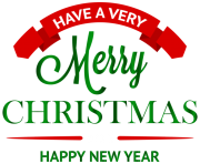 Have a Merry Christmas Decoration PNG Clipar