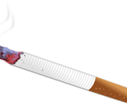 Thug Life Cigarette Burning PNG transparent