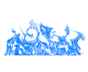 large blue fire png transparent