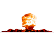 nuclear explosion png transparent
