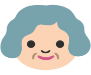 emoji android older woman