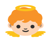emoji android baby angel