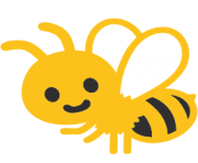 emoji android honeybee