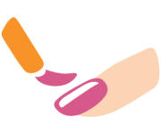 emoji android nail polish