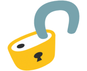 emoji android open lock