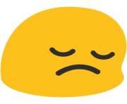 emoji android pensive face