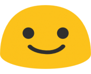 emoji android smiling face with open mouth