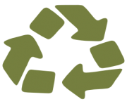 emoji android black universal recycling symbol
