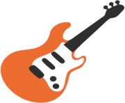 emoji android guitar