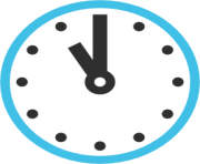 emoji android clock face eleven oclock