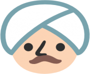 emoji android man with turban