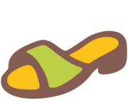 emoji android womans sandal