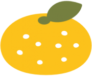 emoji android tangerine