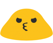 emoji android person with pouting face
