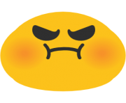 emoji android pouting face