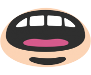 emoji android mouth