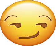 Emoji Png Icon Smirk face large