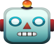 Robot Emoji Png transparent background