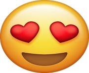 Heart Eyes Emoji png transparent 2