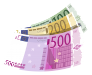 Banknotes Euro PNG Clipart 653