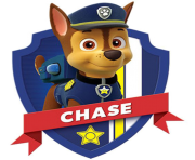 paw patrol clip art chase head paw patrol badge