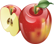 45 red apple png image
